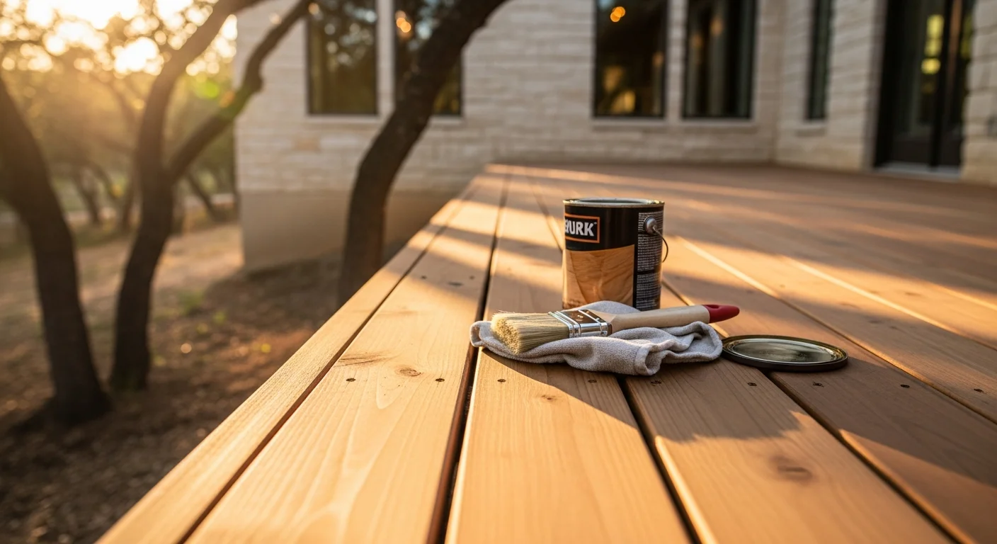 Carpenter installing trim and baseboards in residential home